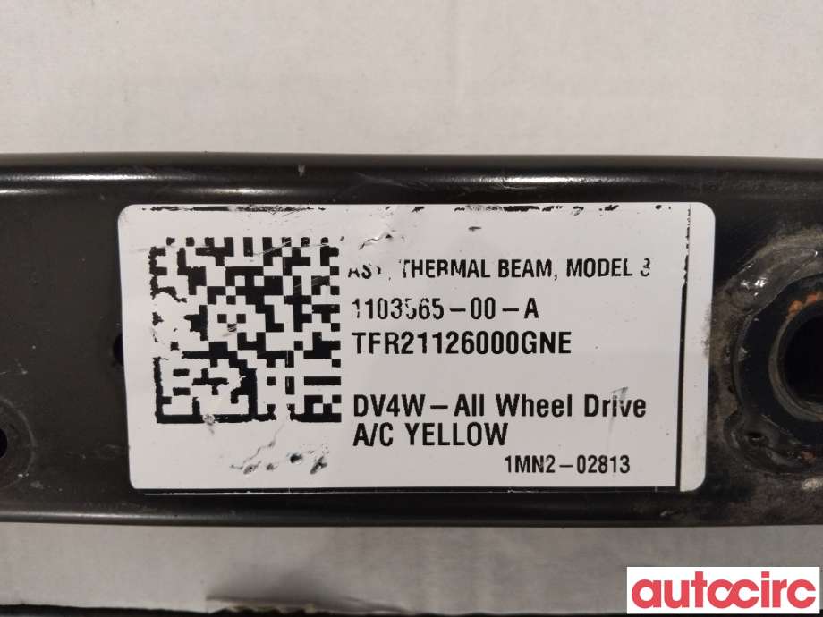 Travers foran hoved til Tesla Model 3 2018-2023 (Fase 1)  (TESLA|1103565-00-A|)