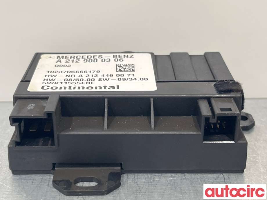 Styreenhet drivstoffpumpe til Mercedes E-Klasse 2009-2013 (Fase 1) (W212) (W212) (MERCEDES|A0009003101)
