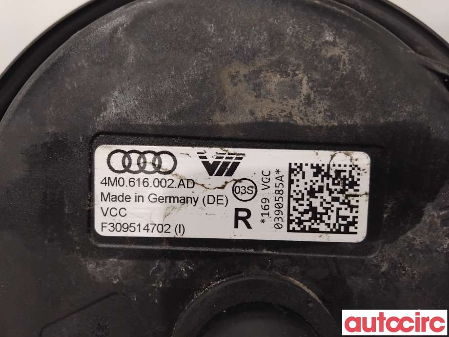 Fjær foran nivå luftpute/belg til Audi e-tron 2018-->>  (AUDI|4M0616002AK||4M0616002AD)