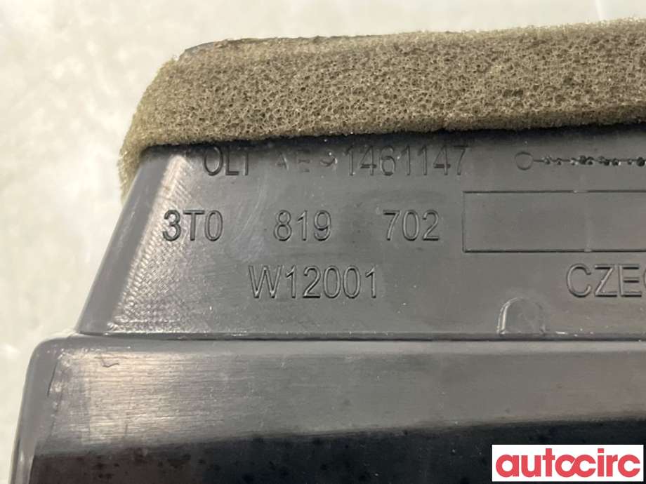 Dashbord friskluftdyse til Škoda Superb 2008-2015 (Type II)  (SKODA|3T0819702|)