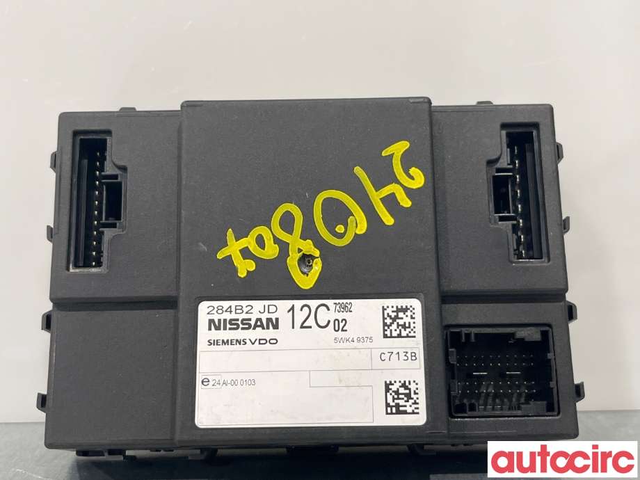 Styreenhet diverse til Nissan Qashqai, 2007-2010 (Type I, Fase 1)  (NISSAN|284B2JD12C)