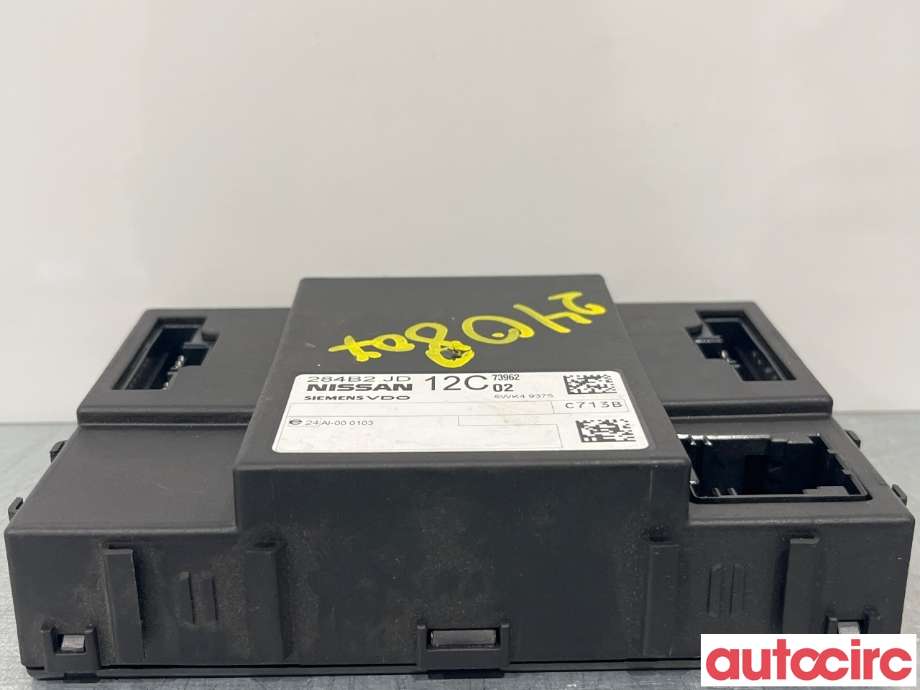Styreenhet diverse til Nissan Qashqai 2007-2010 (Type I, Fase 1)  (NISSAN|284B2JD12C)
