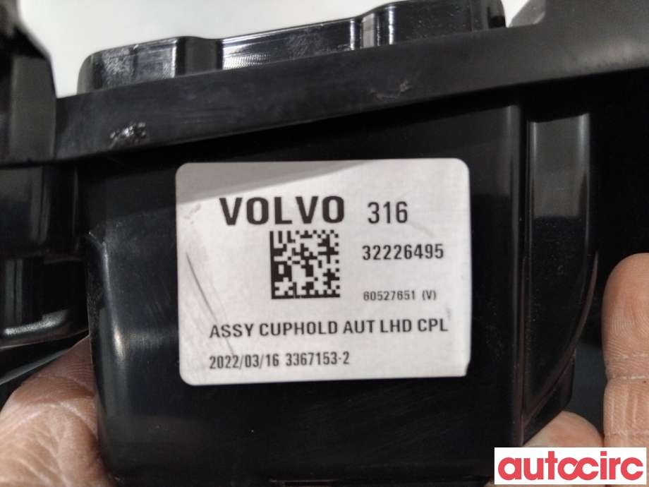 Dashbord koppholder til Volvo C40 Recharge 2021-2024  (VOLVO|32226495|)