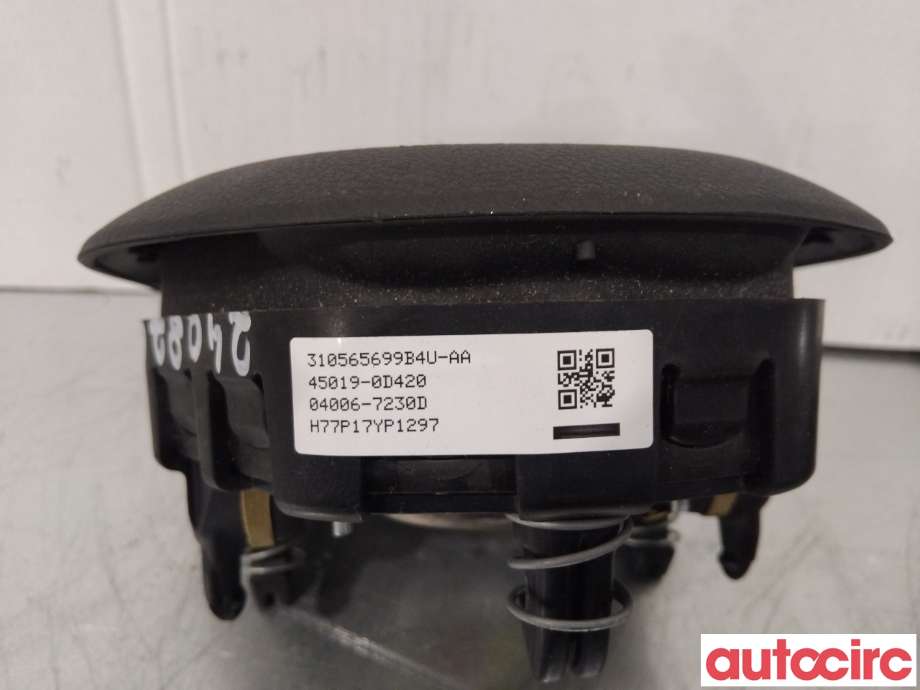 Airbag rattpute til Toyota Yaris 2012-2014 (Type III, Fase 1)  (TOYOTA|451300D350C0)