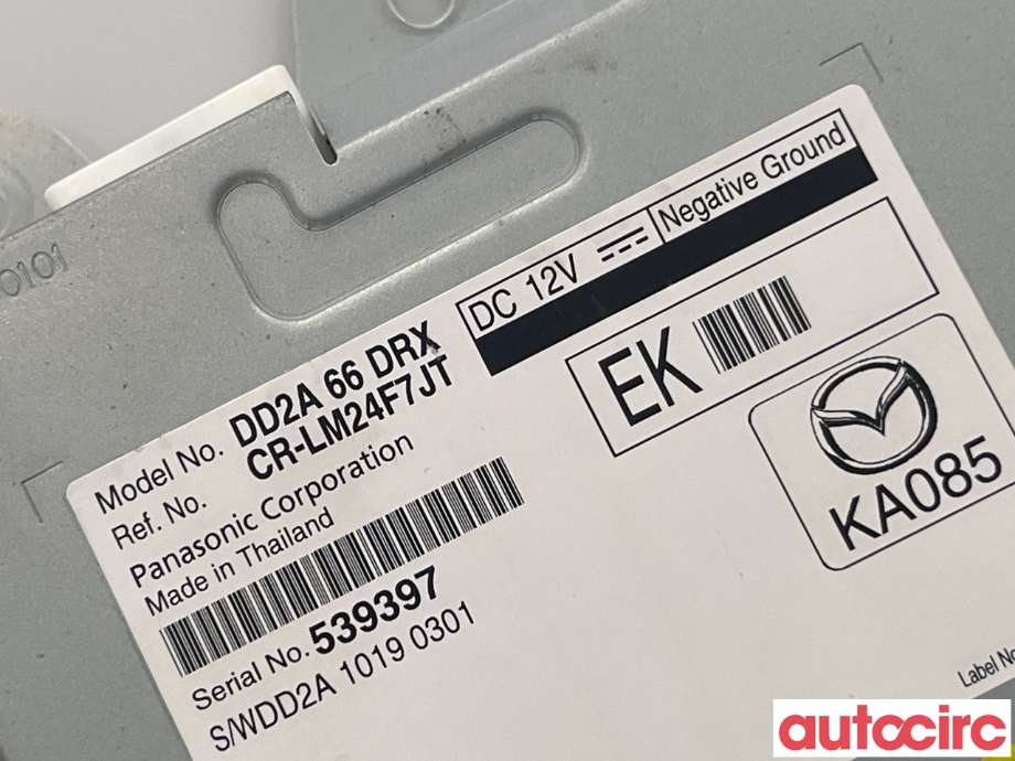 Bilstereo diverse til Mazda CX-3 2015-2022 (MAZDA|DD2A-66-DRXA)