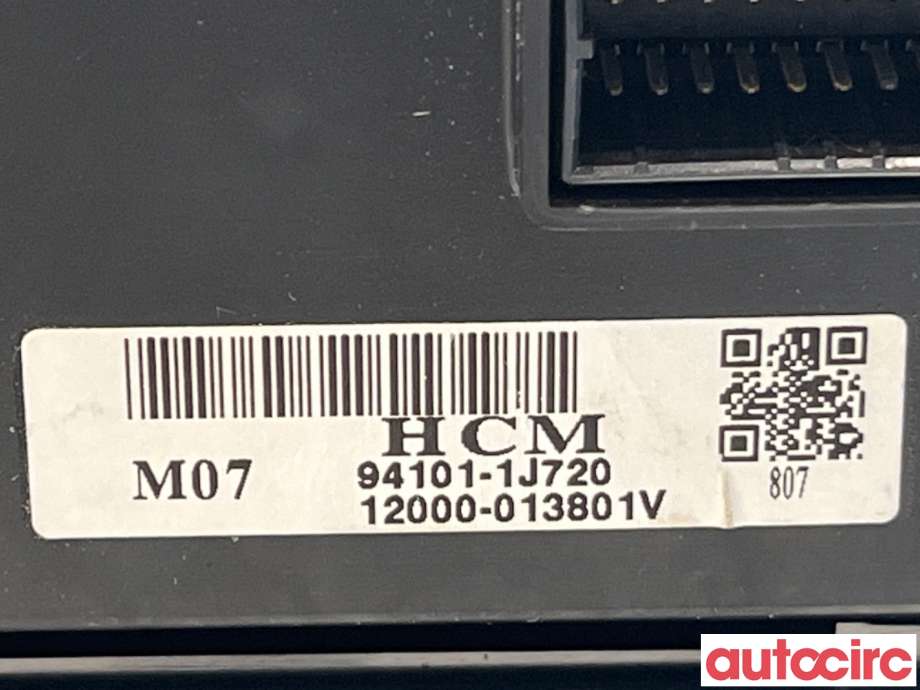 Instrument klokke til Hyundai i20 2009-2014 (Type I) (HYUNDAI|941011J721||94101-1J720)