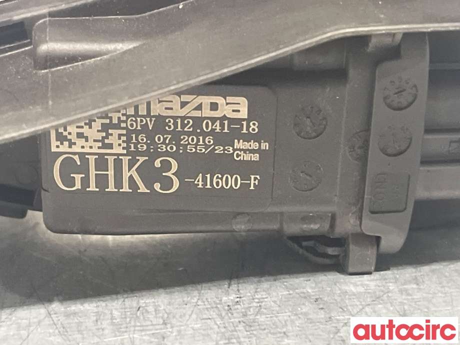 Pedal gass til Mazda CX-3 2015-2022  (MAZDA|GHK3-41-600G|6PV312041-18|GHK3-41600-F)