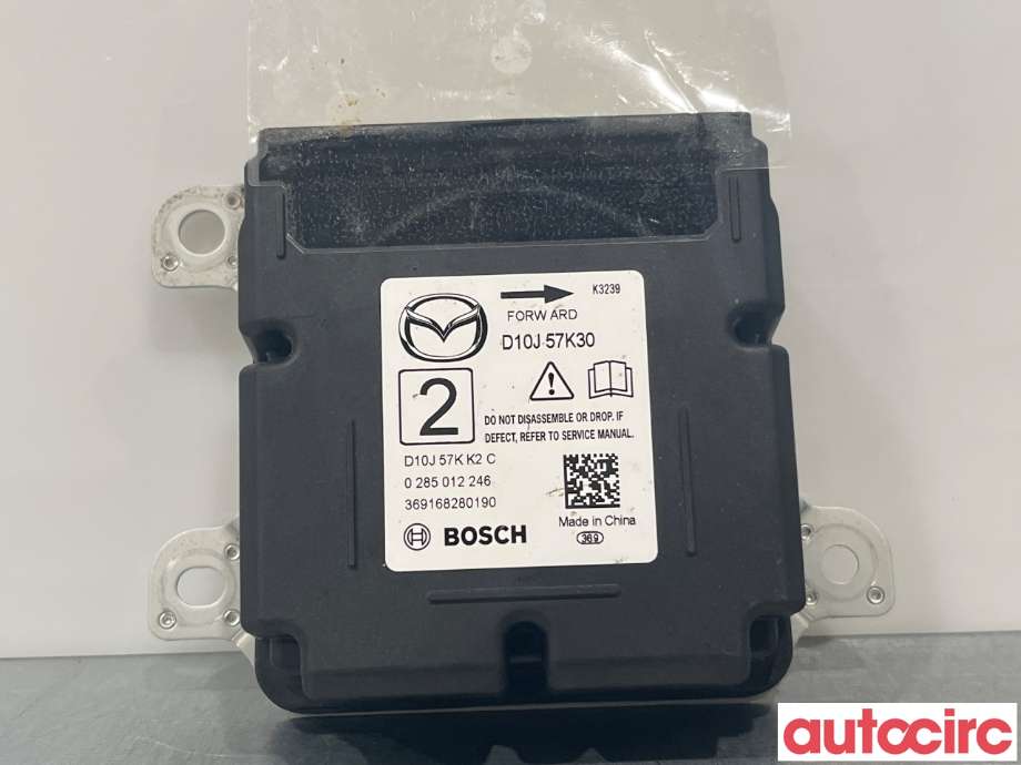 Airbag elektronikk til Mazda CX-3, 2015-2022  (MAZDA|D10J-57-K30A)