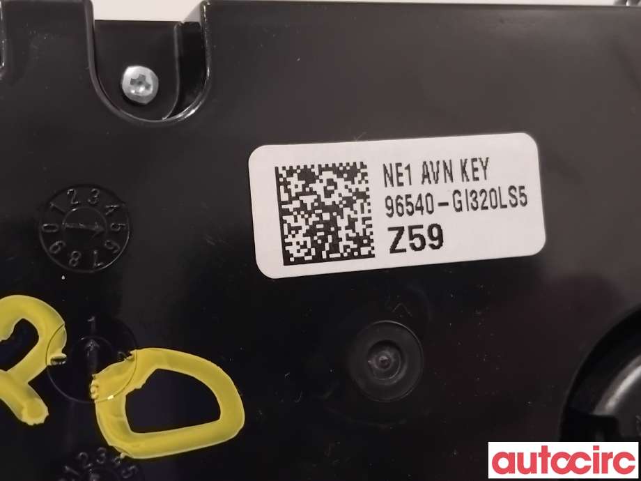Varmeapparat betjening til Hyundai Ioniq 5 2021-->>  (HYUNDAI|96540GI320LS5||96540-GI320LS5)