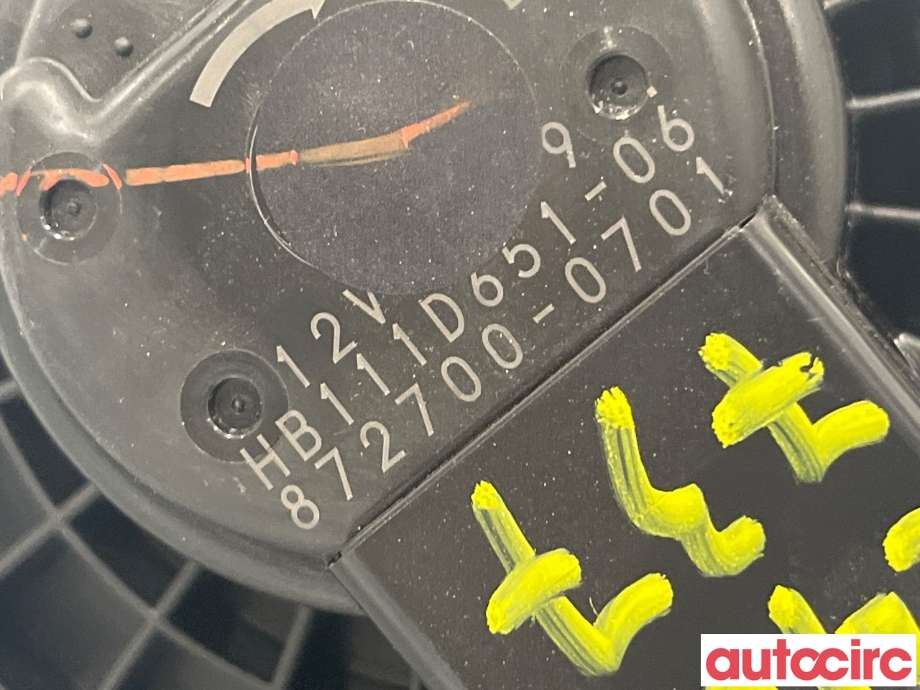 Varmeapparat motor til Mazda CX-3 2015-2022  (MAZDA|DD2F-61-B10)