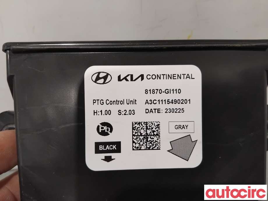 Styreenhet elektrisk bakluke til Hyundai Ioniq 5 2021-->>  (HYUNDAI|81870GI110|A3C1115490201|81870-GI110)