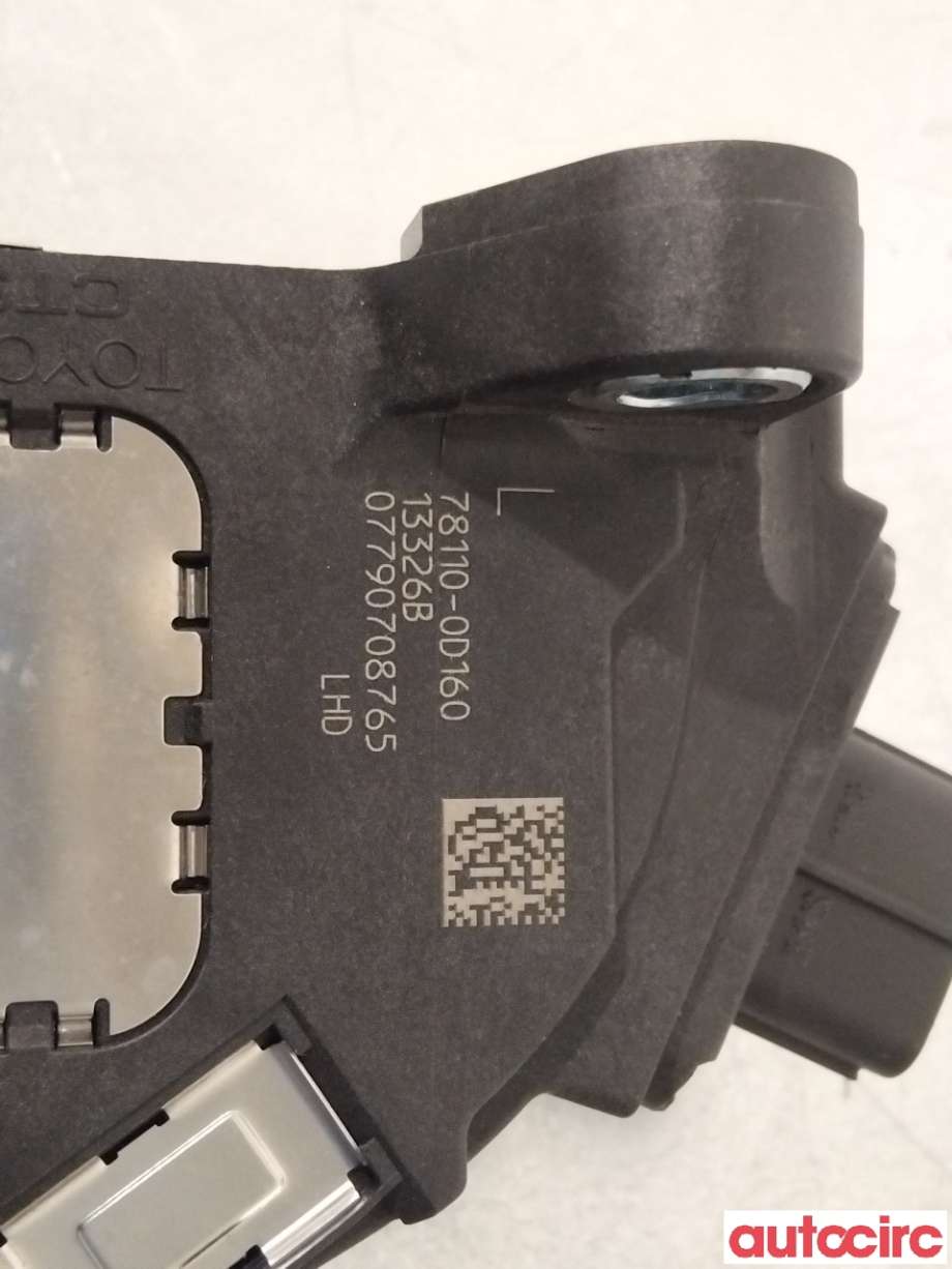 Pedal gass til Toyota Yaris 2012-2014 (Type III, Fase 1) (TOYOTA|781100D160)