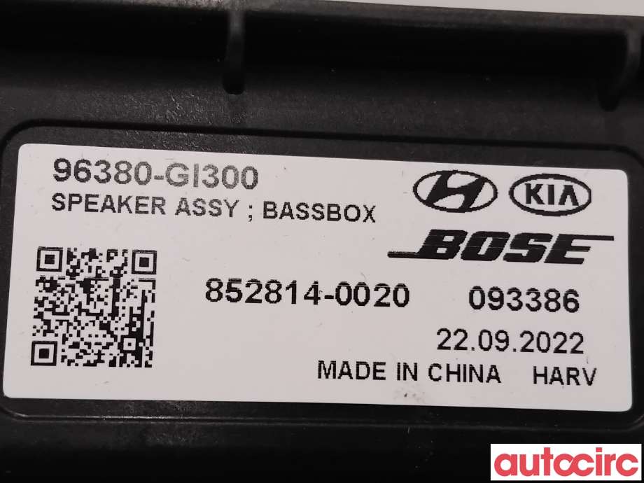 Bilstereo høyttaler til Hyundai Ioniq 5 2021-->>  (HYUNDAI|96380GI300|852814-0020|96380-GI300)
