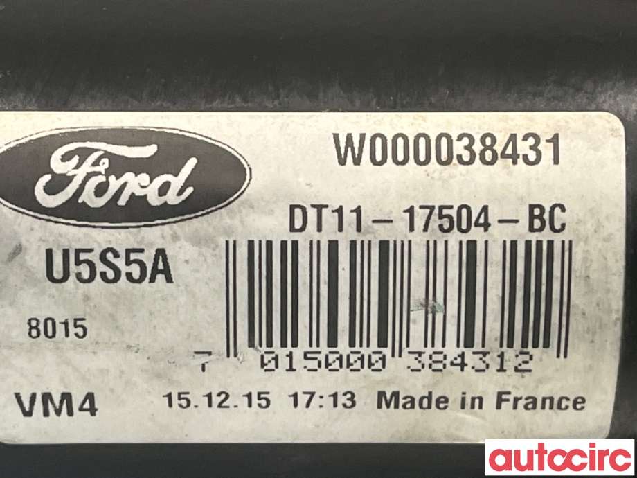 Viskermotor frontrute til Ford Transit Connect 2013-2018 Type II, Fase 1  (FORD|2080411|W000038431|DT11-17504-BC)