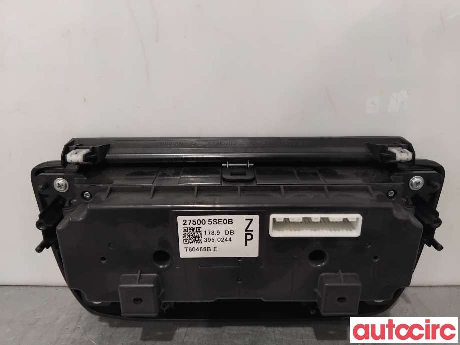 Varmeapparat betjening til Nissan Leaf 2018-->> (Type II)  (NISSAN|275005SE0B|)
