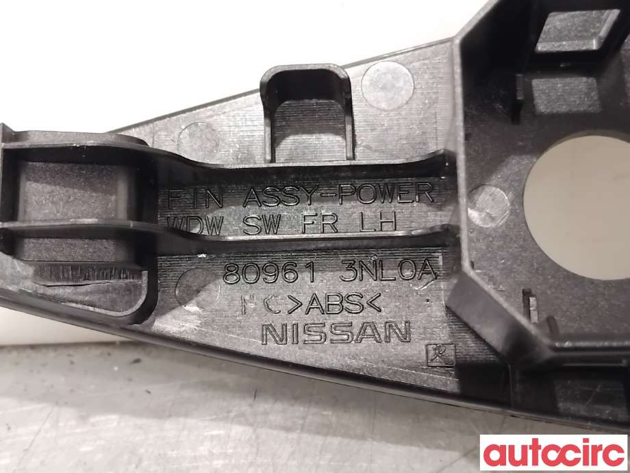 Diverse deler til Nissan Leaf 2018-->> (Type II)  (NISSAN|809613NL0A|)
