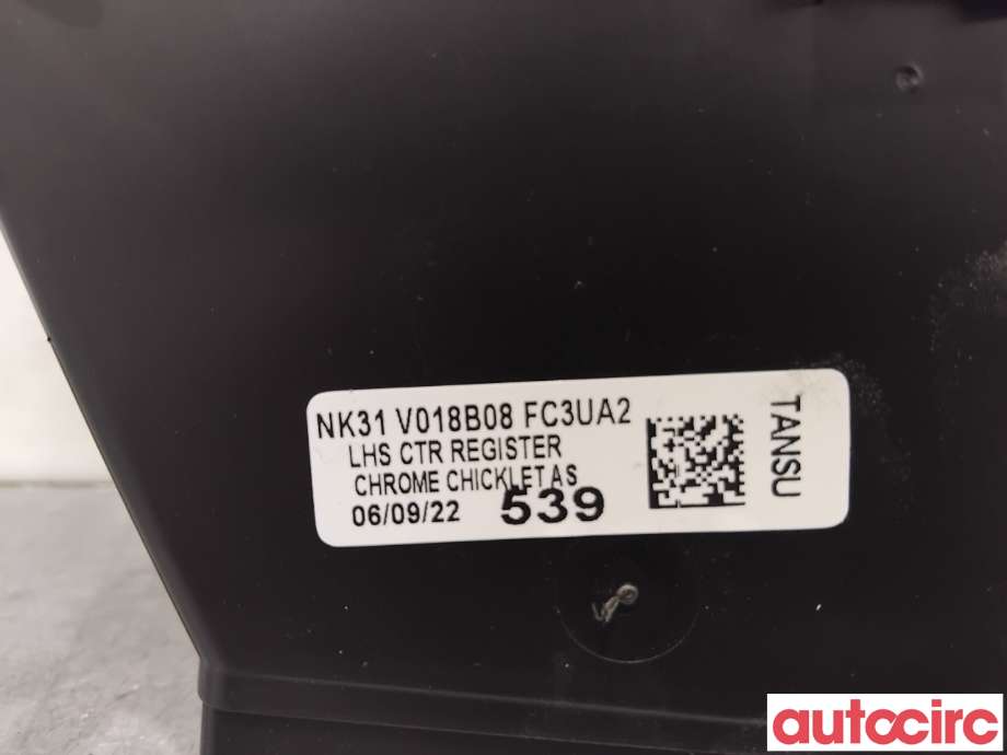 Dashbord friskluftdyse til Ford Transit Connect 2018-->> Type II, Fase 2 (FORD|2548886||NK31V018B08FC3UA2)