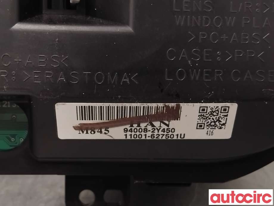 Instrumentpanel til Hyundai Ix35 2010-2015  (HYUNDAI|940082Y410|11001-627501U|94008-2Y450)