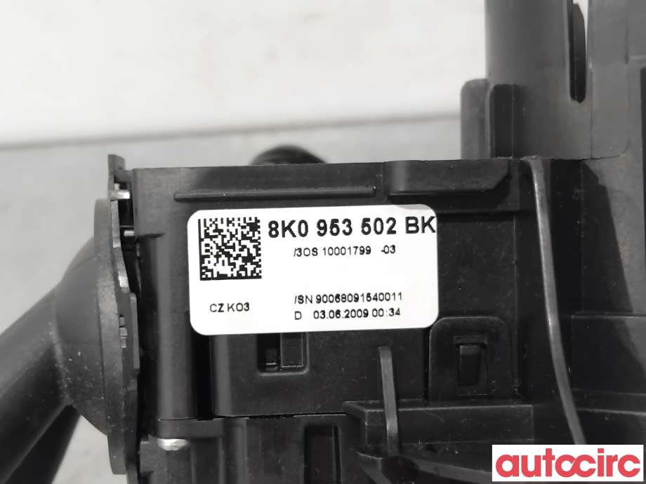 Bryter combi til Audi Q5 2008-2012 (Type I, Fase 1)  (AUDI|8K0953502BK|10001799-03)