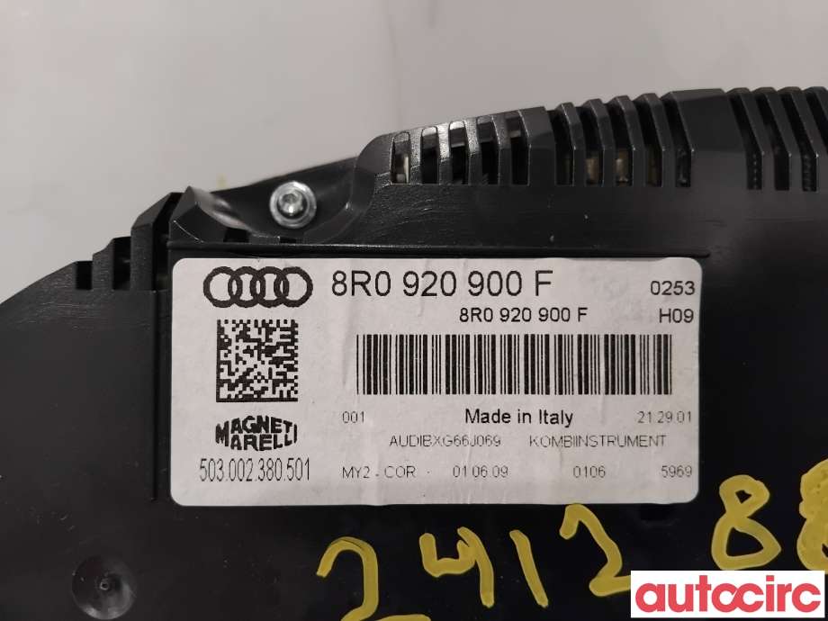 Instrumentpanel til Audi Q5 2008-2012 (Type I, Fase 1)  (AUDI|8R0920900GX|503002380501|8R0920900G)