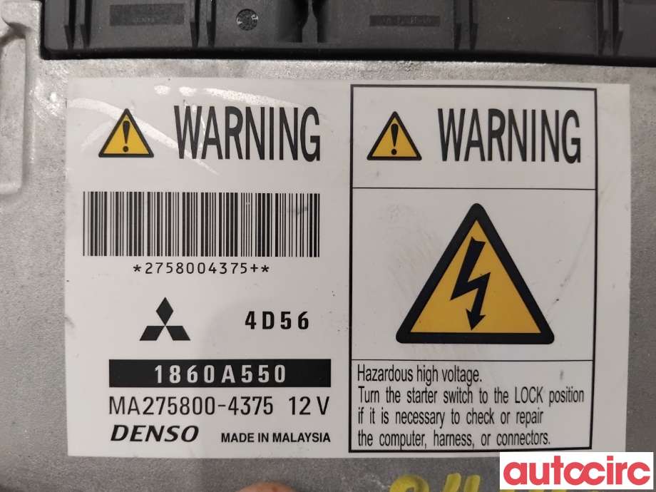 Styreenhet motor til Mitsubishi L200 2006-2015 (Type IV)  (MITSUBISHI|1860A550|MA275800-4375)