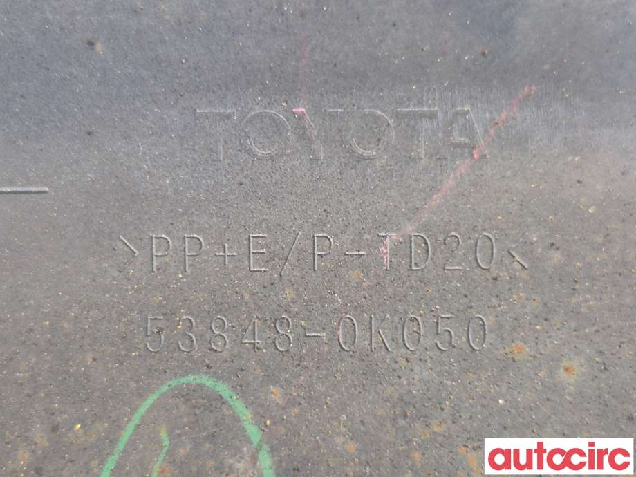 Hjulbuelist venstre foran til Toyota Hilux 2012-2016  (TOYOTA|538480K910|)