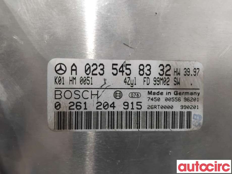 Styreenhet motor til Mercedes CLK 1997-2002 (C208) (C208) (MERCEDES|A0285457832|0261204915|A0235458332)