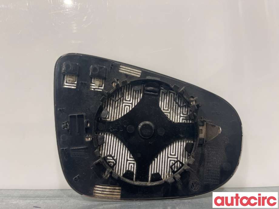 Speilglass venstre til VW Golf VI 2008-2012  (VOLKSWAGEN|5K0857521)