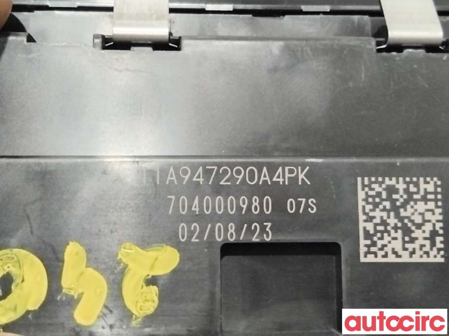 Taklyspanel til VW ID.4 2020-->>  (VOLKSWAGEN|11A947290A|704000980)