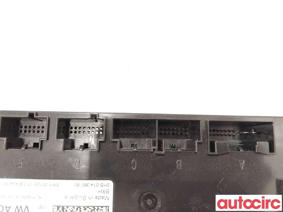 Styreenhet klima/aircondition til VW ID.4 2020-->>  (VOLKSWAGEN|1EA907727AK|5HB014360-60)
