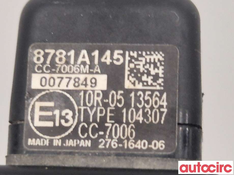 Kamera til Mitsubishi Outlander 2015-->> (Type III, Fase 2)  (MITSUBISHI|8781A145|104307)