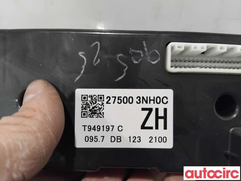 Varmeapparat betjening til Nissan Leaf 2011-2017 (Type I)  (NISSAN|275003NH0C|)