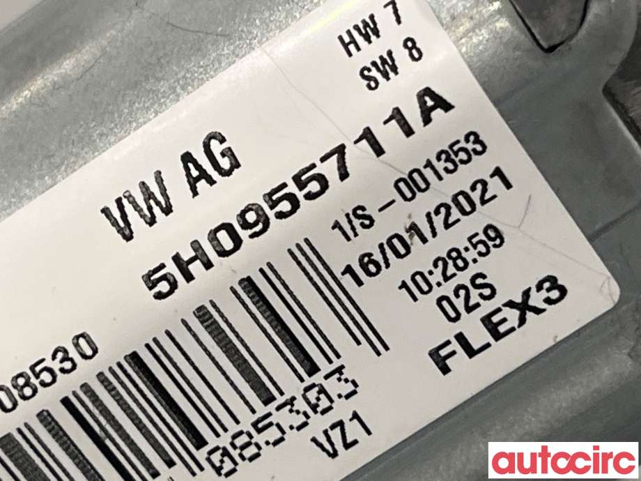 Viskermotor bakrute til VW ID.4 2020-->>  (VOLKSWAGEN ID4|5H0955711A|W000108530|5H0955711C)
