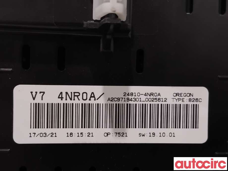 Instrumentpanel til Nissan Leaf 2011-2017 (Type I) (NISSAN|248104NR0A|A2C97194301|24810-4NR0A)