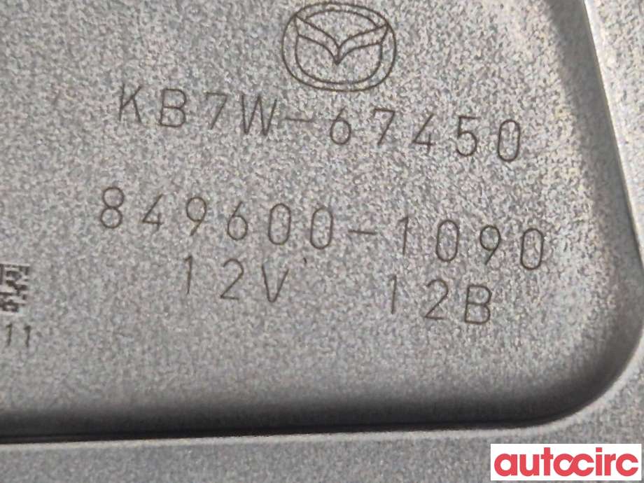 Viskermotor bakrute til Mazda CX-5 2017-->> (Type II)  (MAZDA|KB7W-67-450|849600-1090|KB7W-67450)