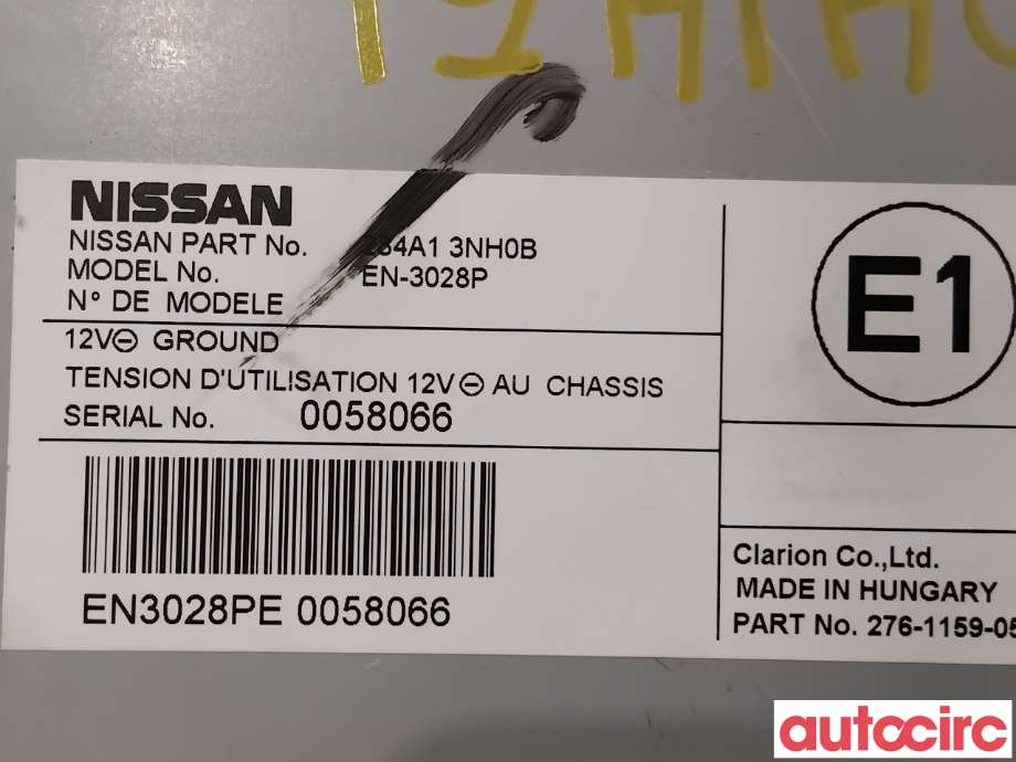 Styreenhet parkering til Nissan Leaf 2011-2017 (Type I)  (NISSAN|284A13NH0B|EN-3028P)