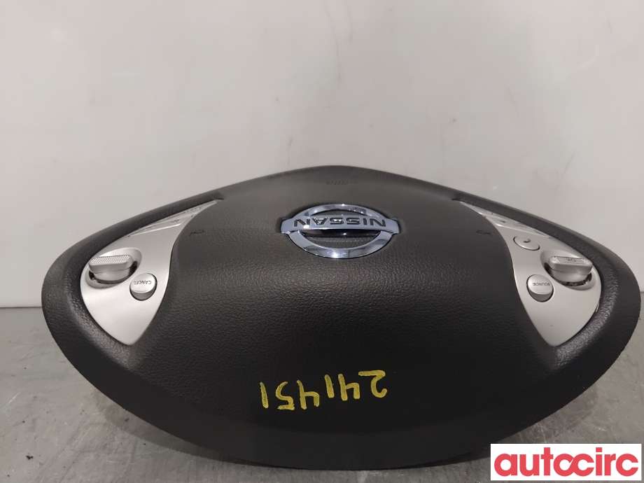 Airbag rattpute til Nissan Leaf 2011-2017 (Type I)  (NISSAN|985104NR0C|34210072A)