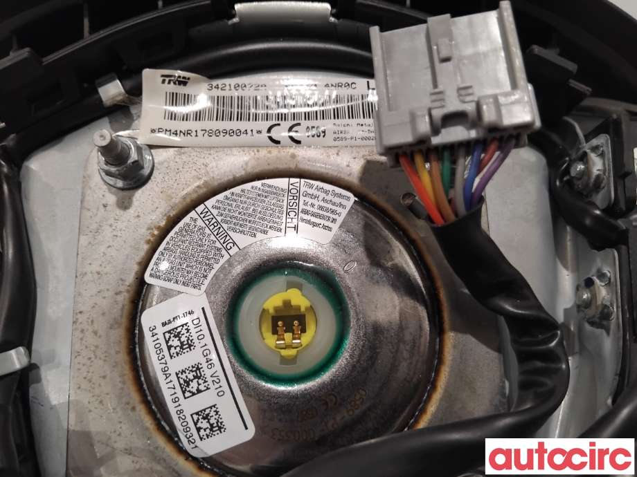 Airbag rattpute til Nissan Leaf 2011-2017 (Type I)  (NISSAN|985104NR0C|34210072A)