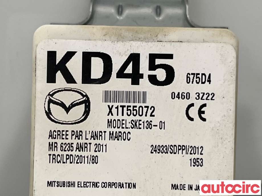 Styreenhet nøkkelfri/keyless til Mazda CX-5 2012-2017 (Type I)  (MAZDA|KD45-67-5D4A)