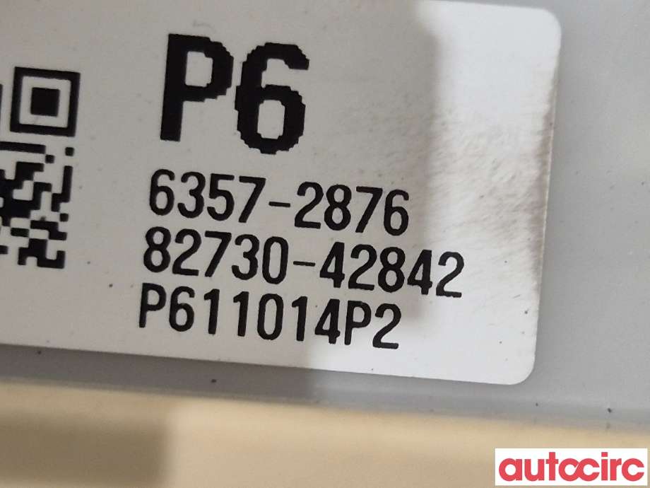 Sikringsboks til Toyota RAV4 2019-->> (Type V)  (TOYOTA|8273042842|6357-2876|82730-42842)