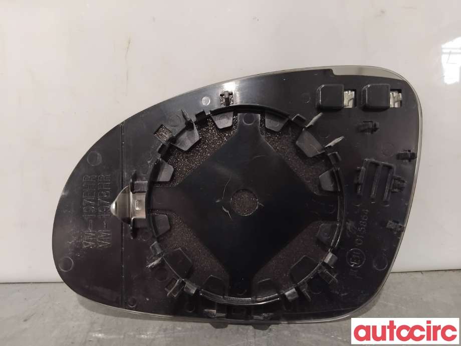 Speilglass høyre til VW Golf VI 2008-2012  (VOLKSWAGEN|5M0857522F|)