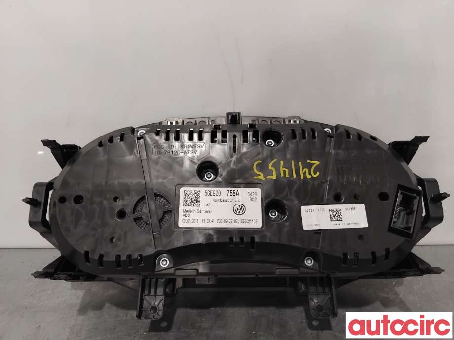 Instrumentpanel til VW e-Golf 2014-2017 (Fase 1)  (VOLKSWAGEN|5GE920755A|A2C94778000)