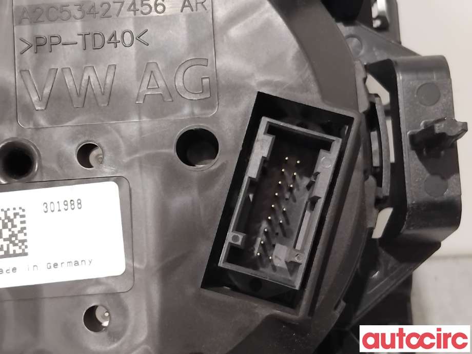 Instrumentpanel til VW e-Golf 2014-2017 (Fase 1)  (VOLKSWAGEN|5GE920755A|A2C94778000)