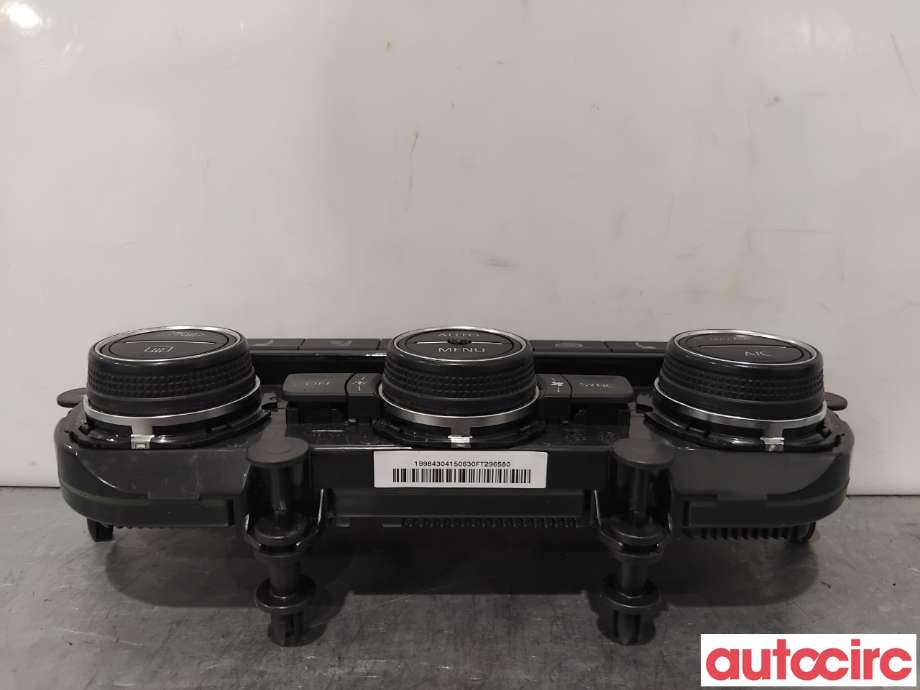 Varmeapparat betjening til VW e-Golf 2014-2017 (Fase 1)  (VOLKSWAGEN|5GE907044AD|5HB011981-29)