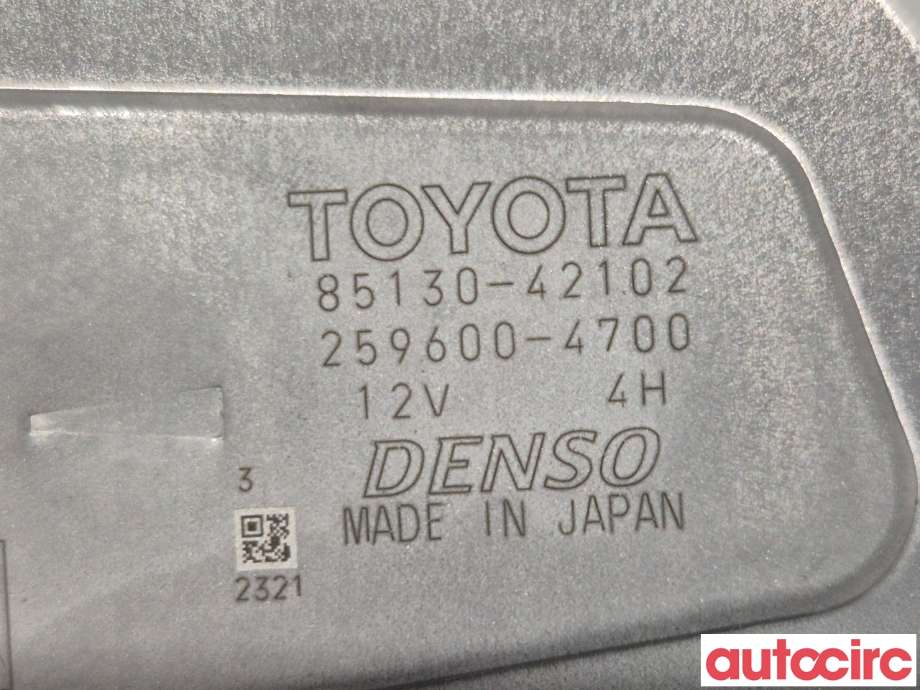Viskermotor bakrute til Toyota RAV4 2019-->> (Type V)  (TOYOTA|8513042102|259600-4700|85130-42102)