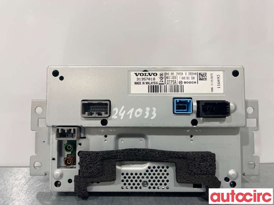 Instrument kjørecomputer til Volvo V60 2010-2013 (Type I, Fase 1)  (VOLVO|36050609|)