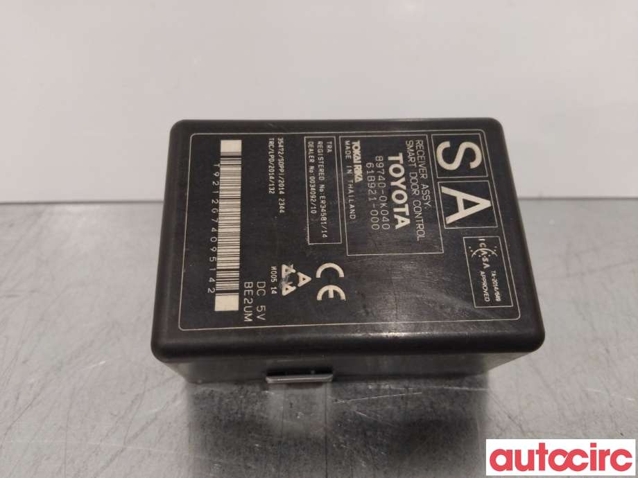 Styreenhet nøkkelfri/keyless til Toyota Hilux 2016-2020  (TOYOTA|89740-0K040)