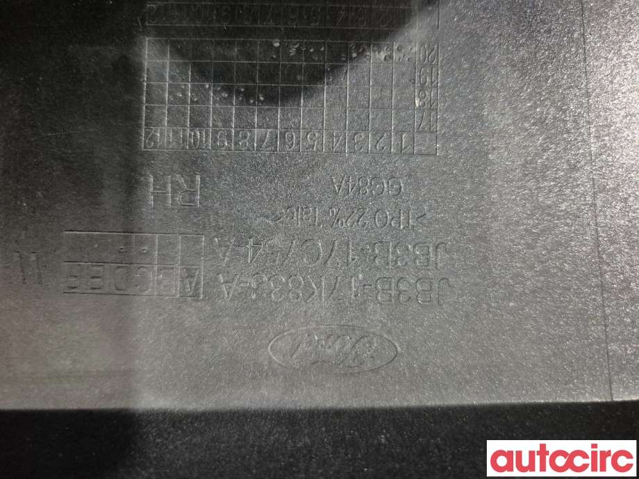 Støtfangerving høyre foran til Ford Ranger / Ranger Raptor 2015-2022 (FORD|2356095|)