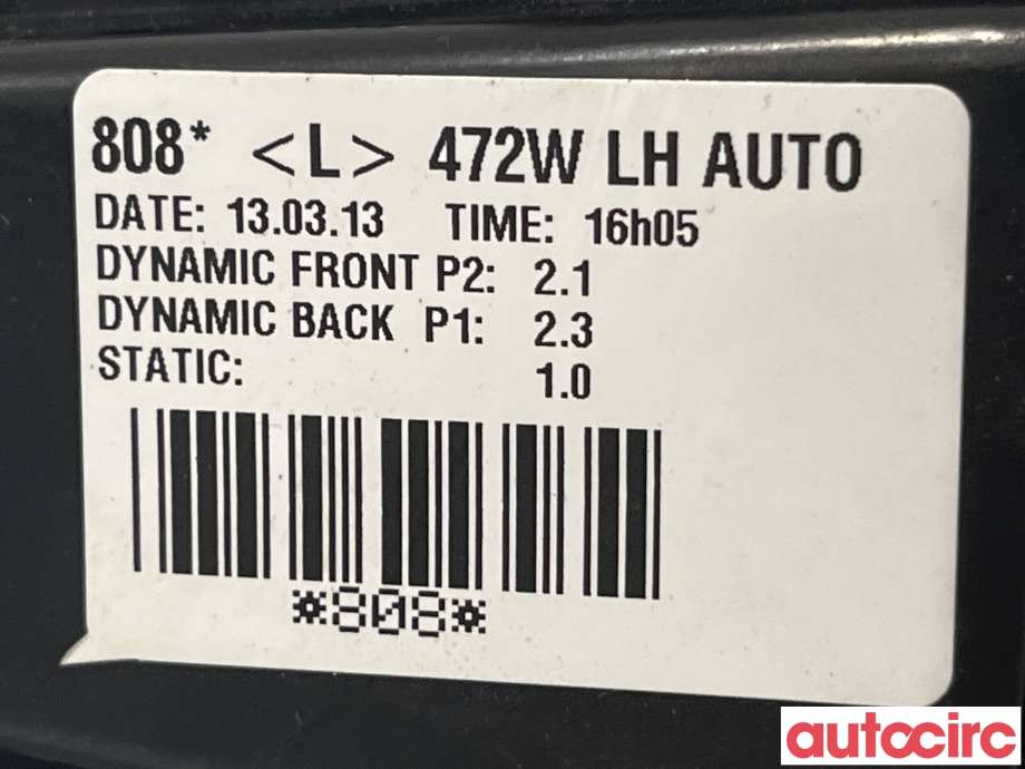 Varmeapparat motor til Toyota Auris 2013-2015 (Type II, Fase 1)  (TOYOTA|8710305060)