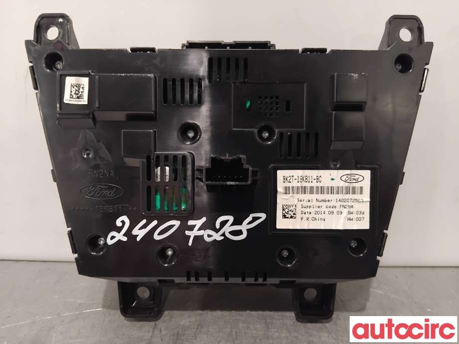 Bryter diverse til Ford Transit Custom 2013-2023 (Type I)  (FORD|2190668||BK2T-18K811-BC)